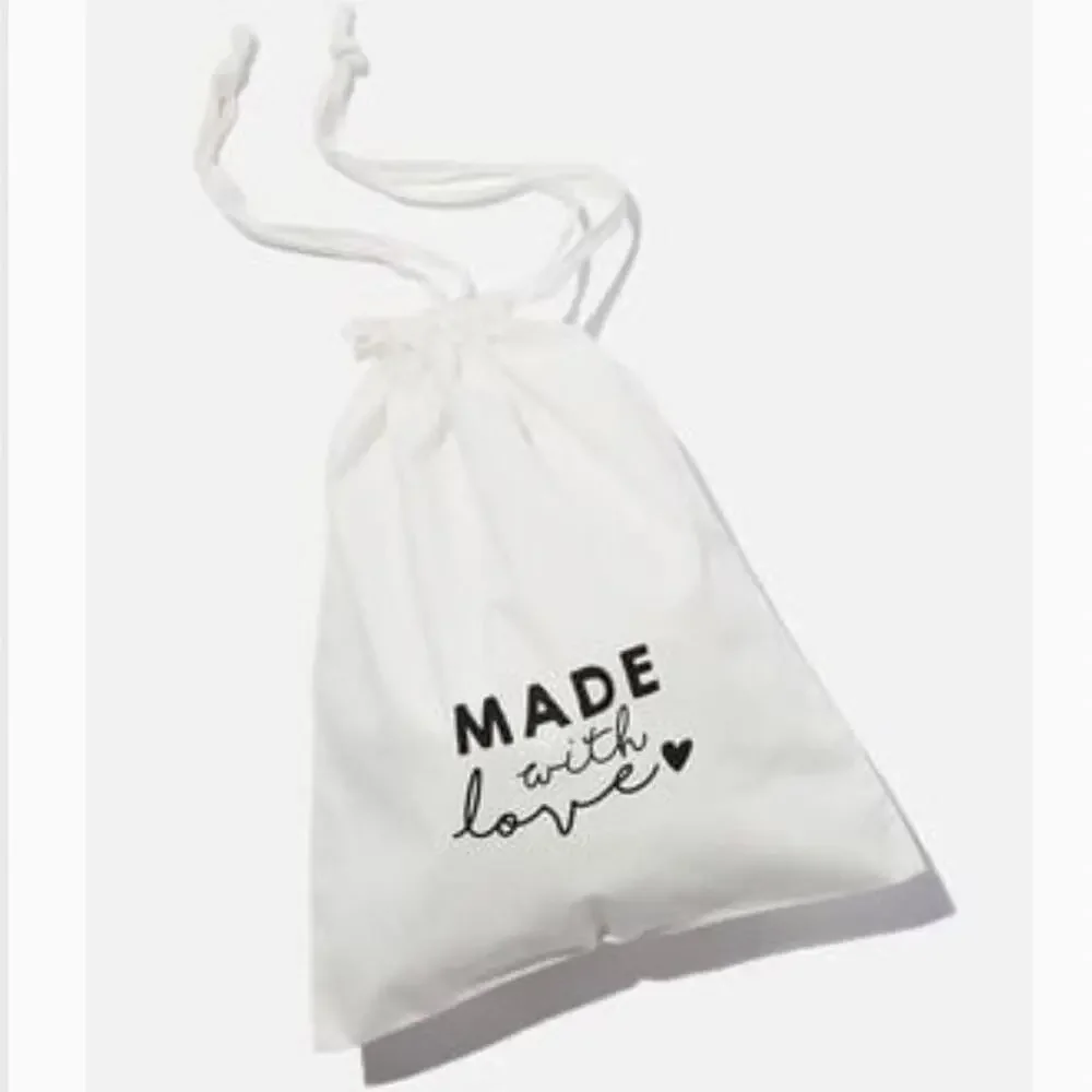 Cotton On Kids White & Black Baby Gift Bag New